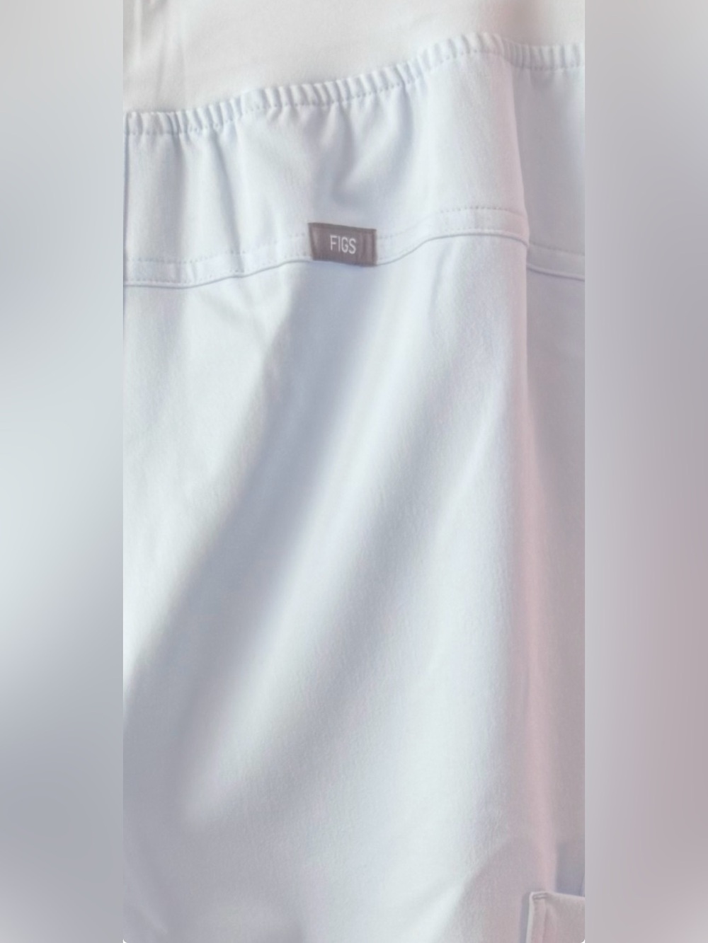 FIGS Kade Cargo Scrub Pants Open Skies Blue S Regular NWT - Picture 5 of 12